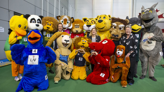 Mascots thrill Nationals for Danny Porter Foundation