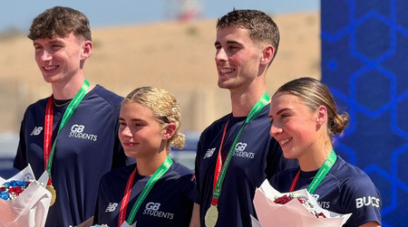 Historic medal success for GB students in Oman