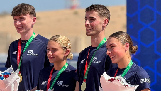 Historic medal success for GB students in Oman