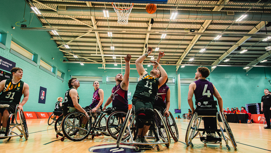 Rolling with Purpose: GB Students Wheelchair Basketball 3x3 Team